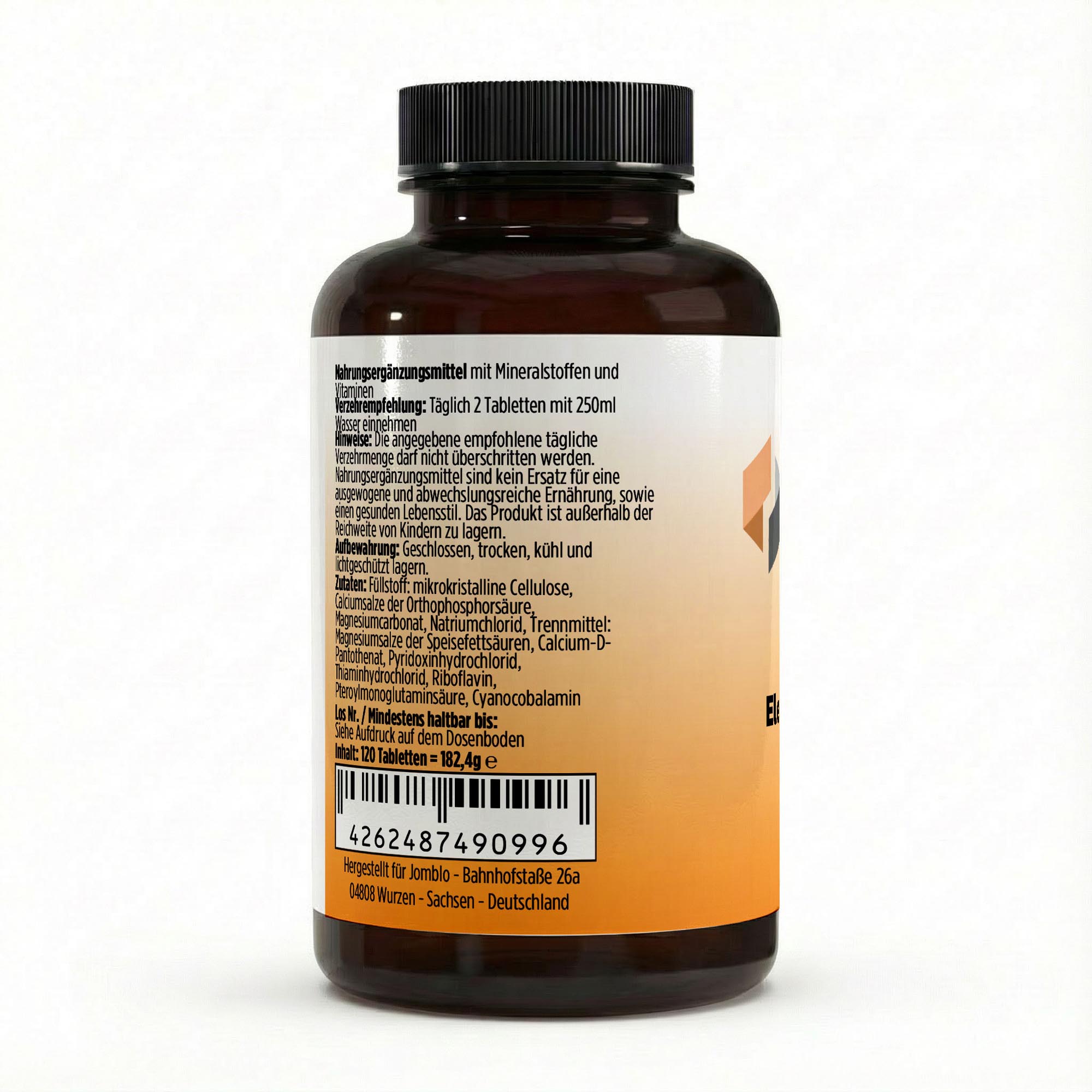 Elektrolyt Komplex – 120 vegane Tabletten