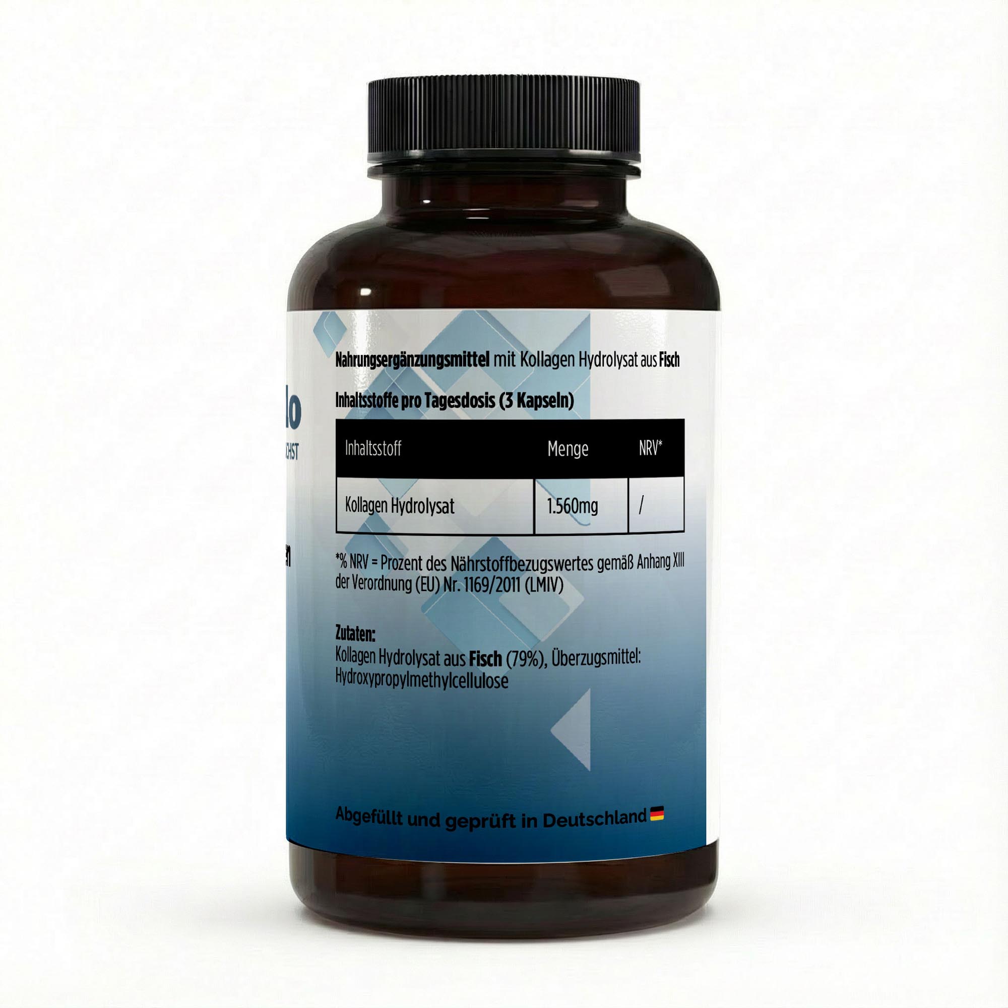 Marine Kollagen Peptide (2000-5000 DA) – 120 Kapseln