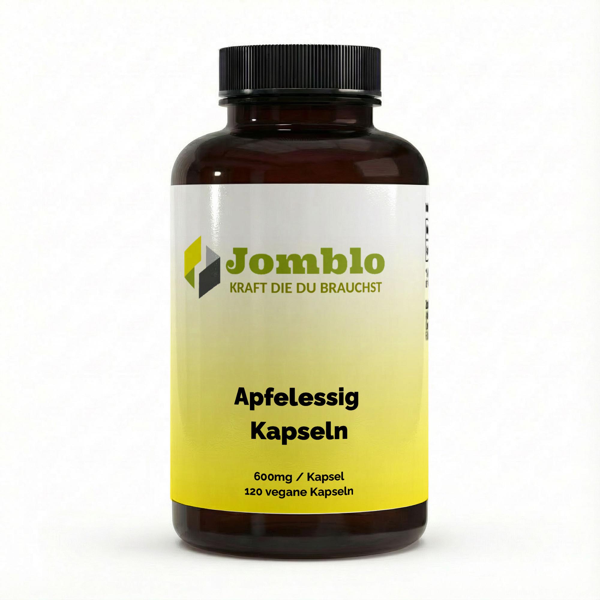 Apfelessig Extrakt Kapseln (600mg je Kapsel) – 120 vegane Kapseln
