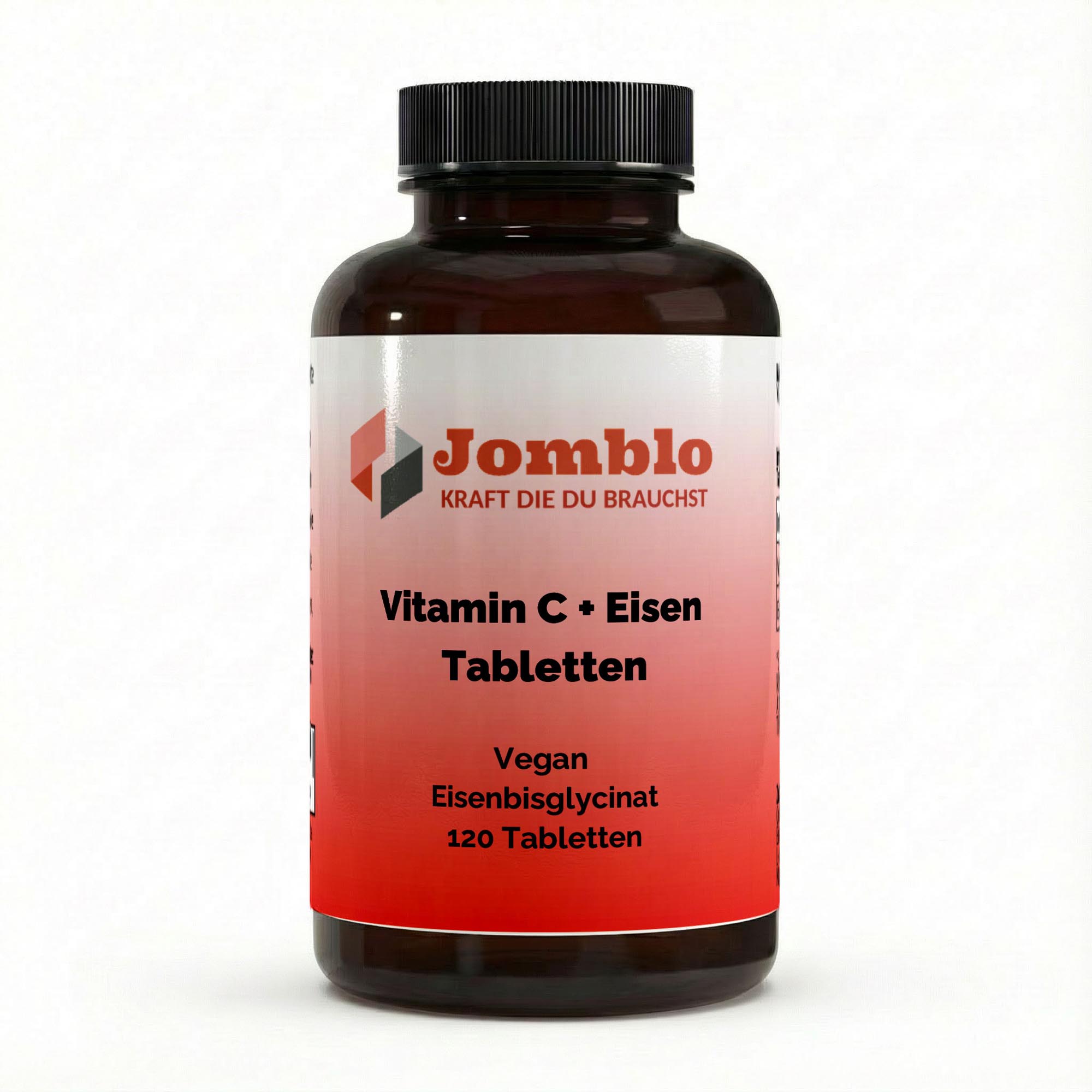 Eisen + Vitamin C – 120 vegane Tabletten