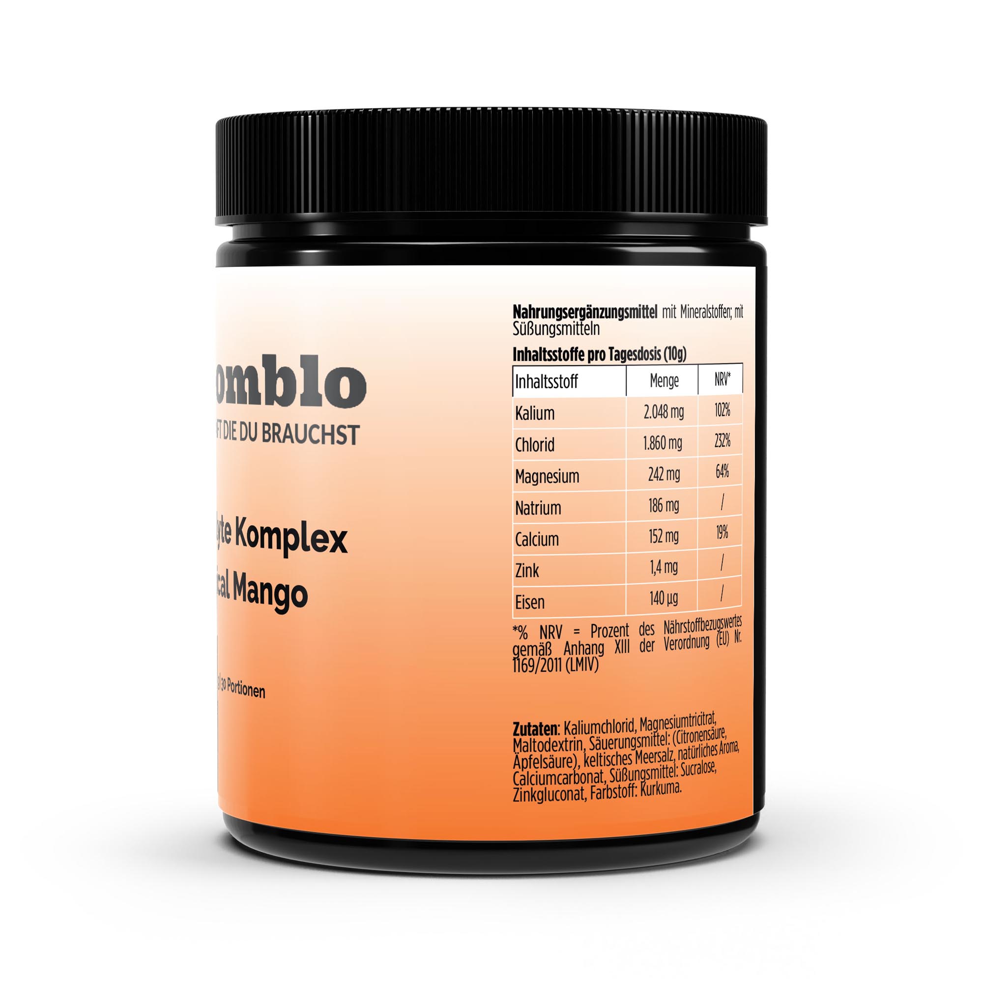 Elektrolyte Pulver Tropical Mango – 300g