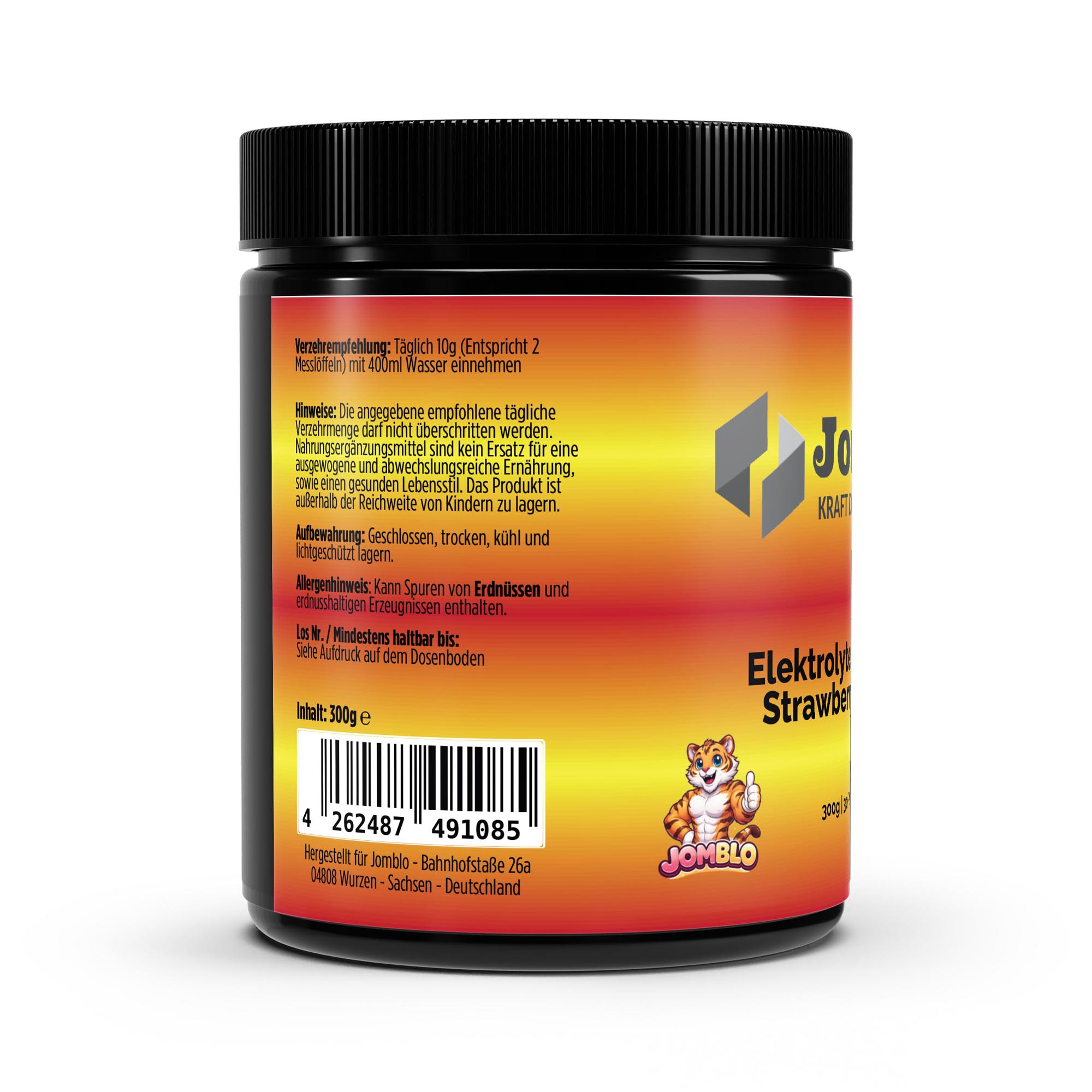 Elektrolyte Pulver Strawberry Lemon – 300g