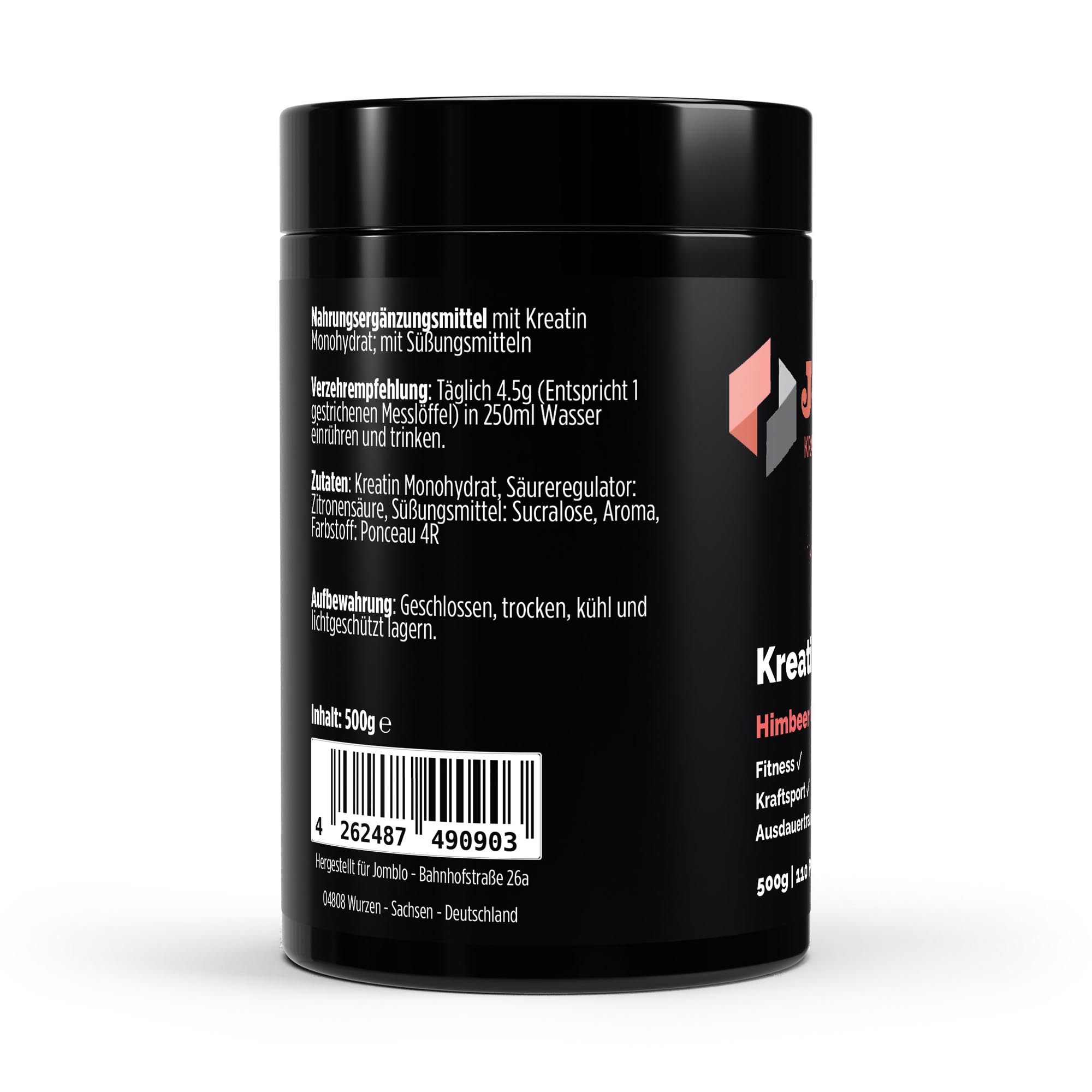 Kreatin Monohydrat Raspberry- 500g