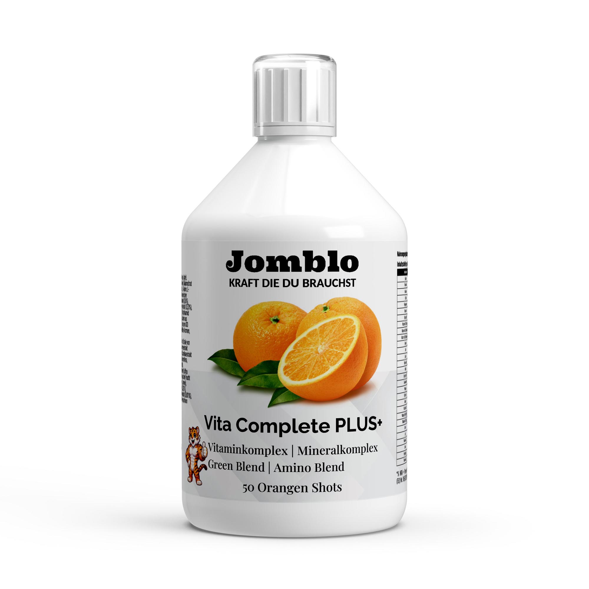 Vita Complete PLUS+ 50 vegane Shots – Fresh Orange – 500ml