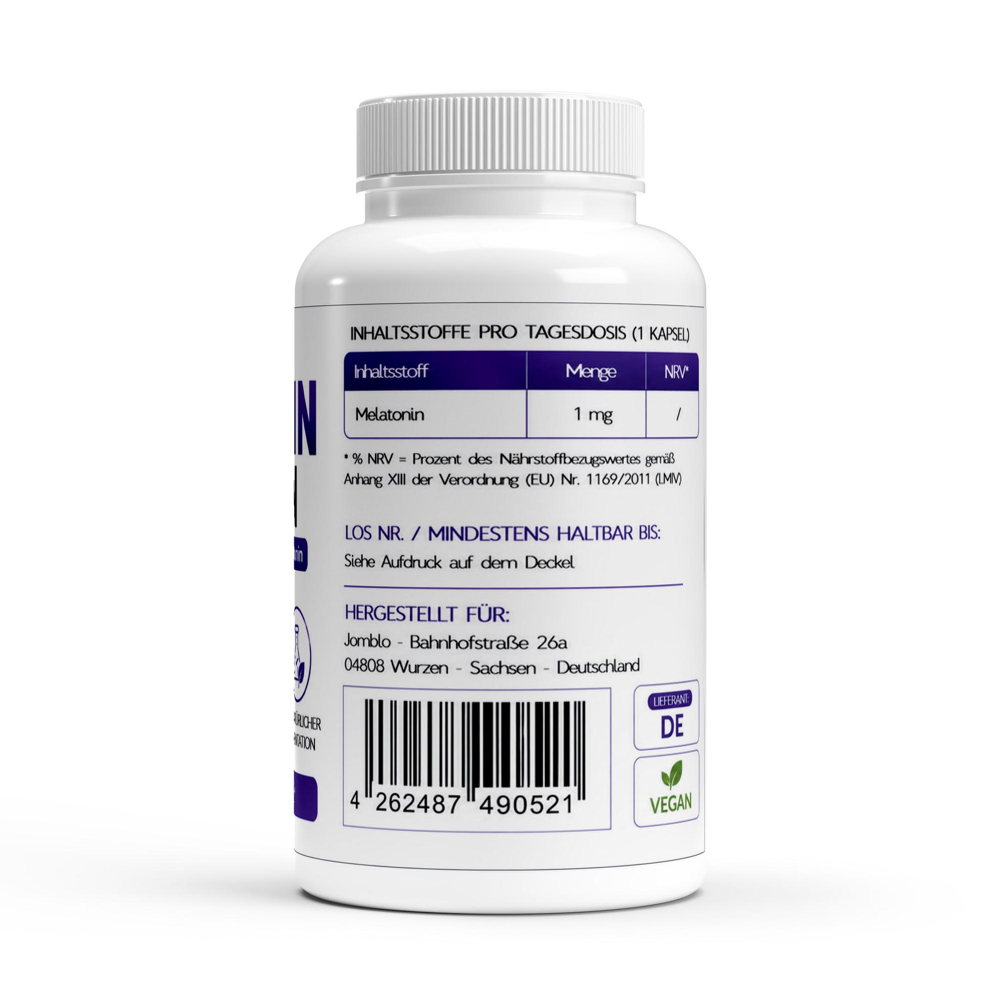 Melatonin – 75 Kapseln