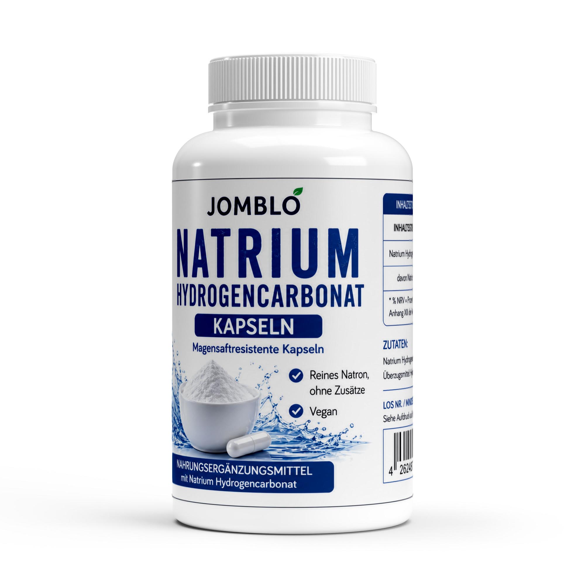 Natron Magensaftresistent – 120 Kapseln