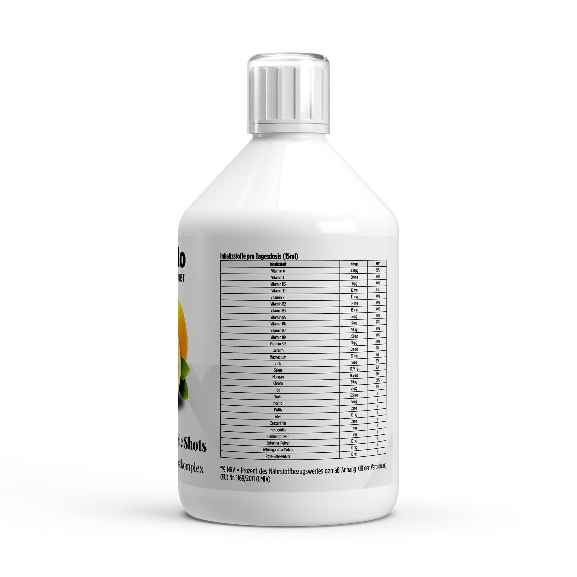 Multivitamin Basic Shots Plus+ – 500ml