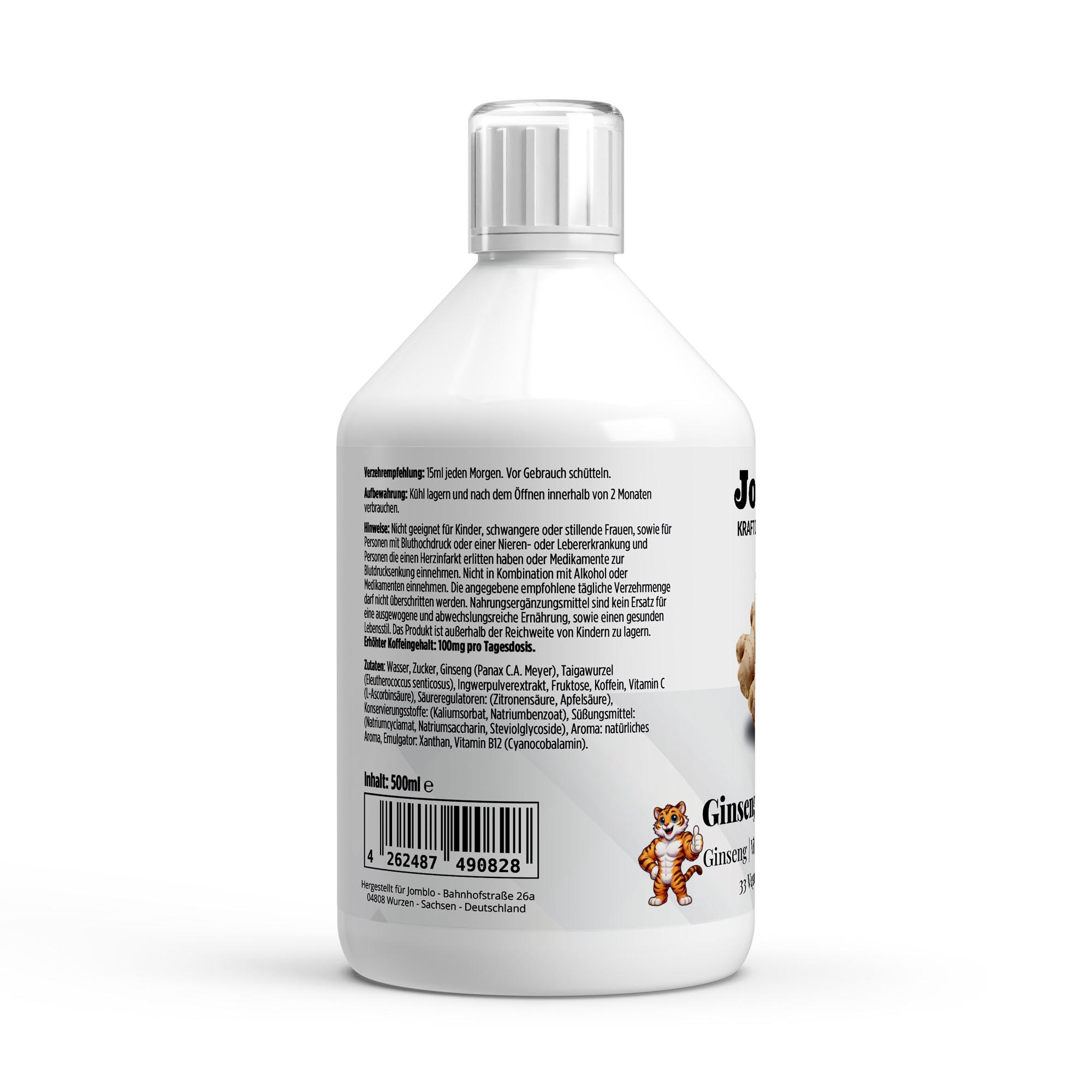 Ginseng Power Plus+ – 33 Shots – 500ml