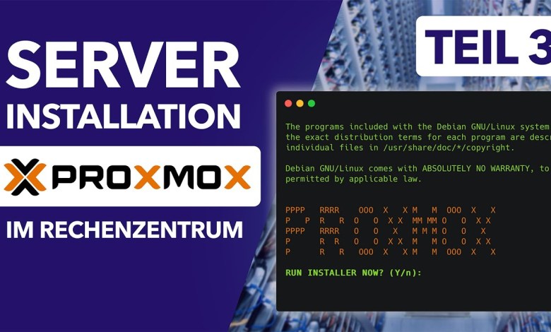 Proxmox im Rechenzentrum installieren – Teil 3 Private Cloud mit Proxmox Proxmox im Rechenzentrum installieren – Teil 3 Private Cloud mit Proxmox