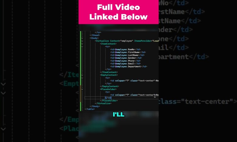 The Blazor Trick That’s Revolutionizing Virtualization The Blazor Trick That’s Revolutionizing Virtualization