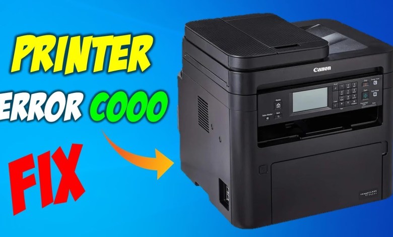 How to Fix Canon Printer Error C000 in Windows 11 How to Fix Canon Printer Error C000 in Windows 11