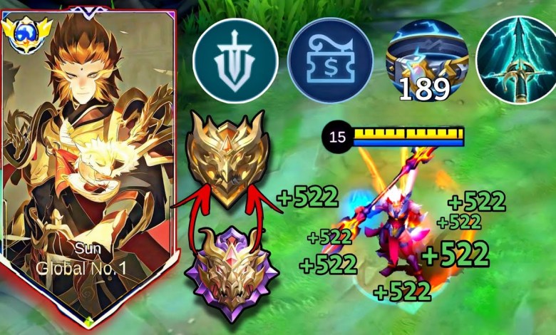 SUN BEST GUIDE TO RANK UP FASTER IN 2024 (recommended build and emblem) SUN BEST GUIDE TO RANK UP FASTER IN 2024 (recommended build and emblem)