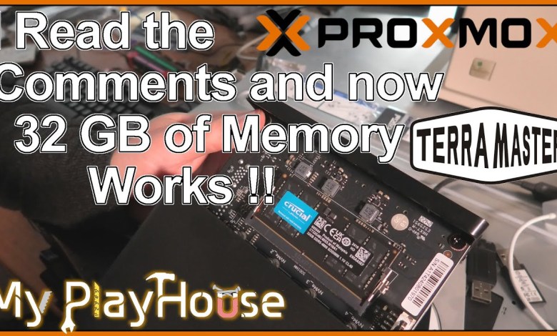 The TerraMaster F8 SSD Plus – Does do 32GB of RAM – 1431 The TerraMaster F8 SSD Plus – Does do 32GB of RAM – 1431