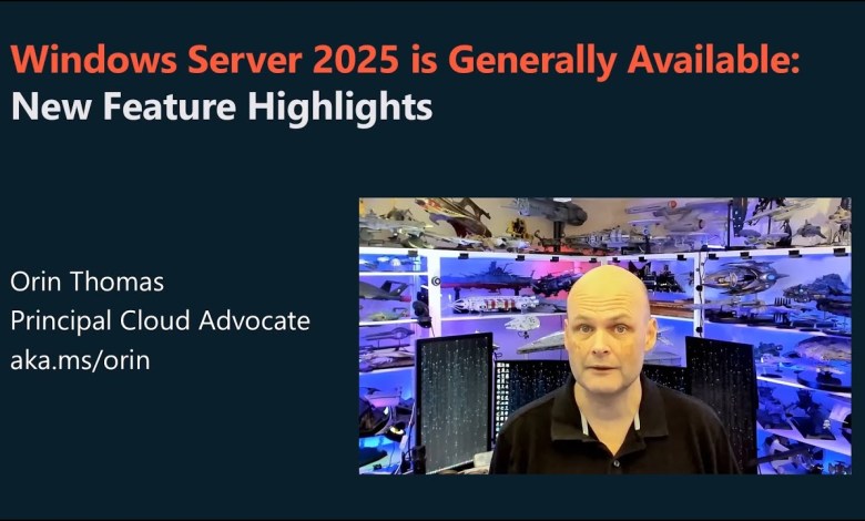Windows Server 2025 is Generally Available: New feature highlights in less than 4 minutes Windows Server 2025 is Generally Available: New feature highlights in less than 4 minutes