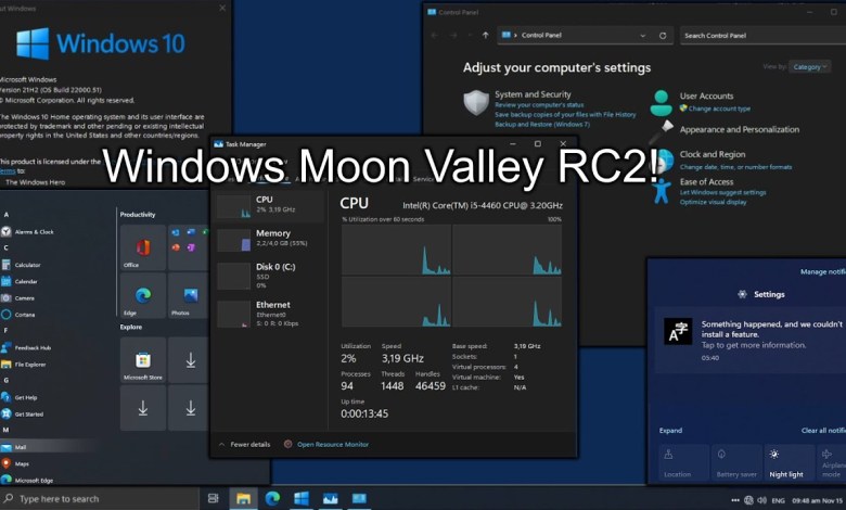 Windows Moon Valley – A Windows 11 mod made to look modern Windows Moon Valley – A Windows 11 mod made to look modern