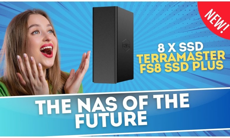 NAS of the Future – The 8 Bay SSD Terramaster F8 SSD Plus NAS of the Future – The 8 Bay SSD Terramaster F8 SSD Plus