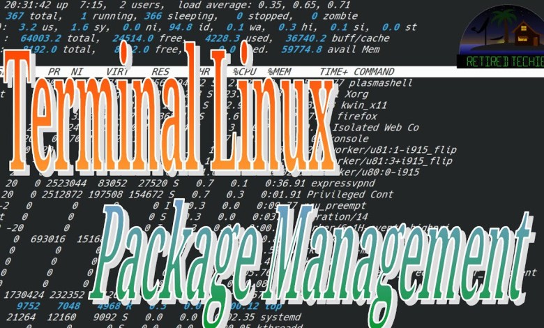 Terminal Linux Software Package Managment Terminal Linux Software Package Managment