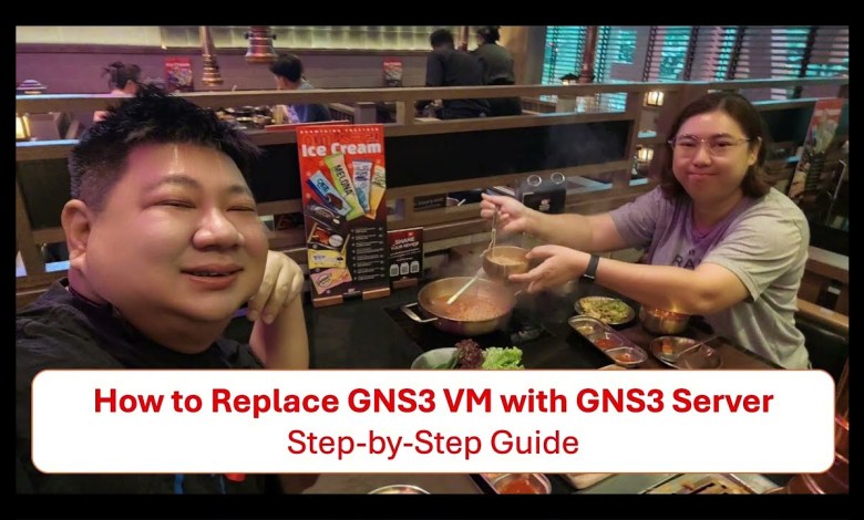 ใช้ GNS3 VM ไม่ได้ ย้ายเป็น GNS3 server แทนไหม ใช้ GNS3 VM ไม่ได้ ย้ายเป็น GNS3 server แทนไหม