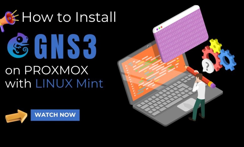 GNS3 Setup on Proxmox with Linux Mint Full Installation Tutorial – Episode 11 (Home Lab Series) GNS3 Setup on Proxmox with Linux Mint Full Installation Tutorial – Episode 11 (Home Lab Series)