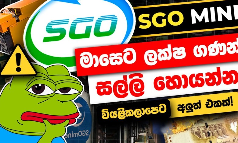 SGO Mining Exposed: The Truth Behind the Latest Sri Lankan Scam SGO Mining Exposed: The Truth Behind the Latest Sri Lankan Scam