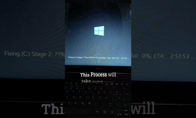 Fix Disk Errors with the chkdsk Command #windows #tech #shorts Fix Disk Errors with the chkdsk Command #windows #tech #shorts
