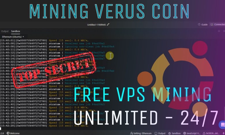 Cara Mining Verus Coin di VPS Gratis Unlimited Full Access Root 15 GB RAM + 4 CPU Mining Cara Mining Verus Coin di VPS Gratis Unlimited Full Access Root 15 GB RAM + 4 CPU Mining