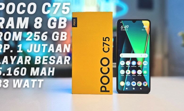 POCO C75 ANOMALI DI HP 1 JUTAAN TERNYATA BEGINI POCO C75 ANOMALI DI HP 1 JUTAAN TERNYATA BEGINI