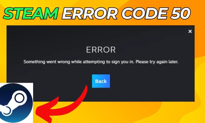 How To Fix Steam Error Code 50 In Windows || Steam error code Problem How To Fix Steam Error Code 50 In Windows || Steam error code Problem