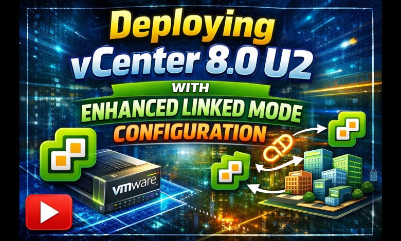 vCenter 8.0 U2 Deployment with Enhanced Linked Mode (ELM) Configuration vCenter 8.0 U2 Deployment with Enhanced Linked Mode (ELM) Configuration
