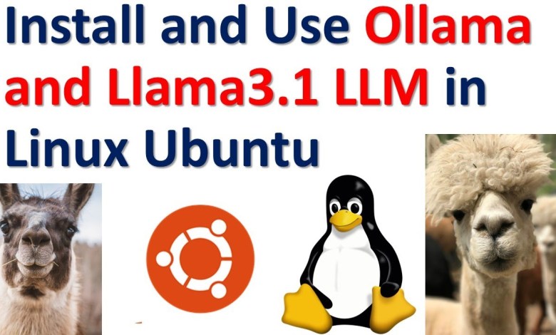Install and Use Ollama and Llama 3.1 LLM in Linux Ubuntu from Command Line/Terminal Install and Use Ollama and Llama 3.1 LLM in Linux Ubuntu from Command Line/Terminal