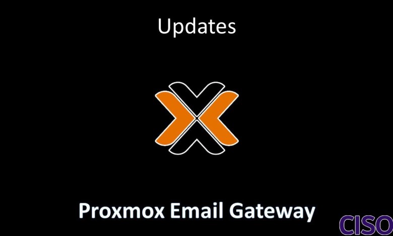 Proxmox Email Gateway – Updates Proxmox Email Gateway – Updates