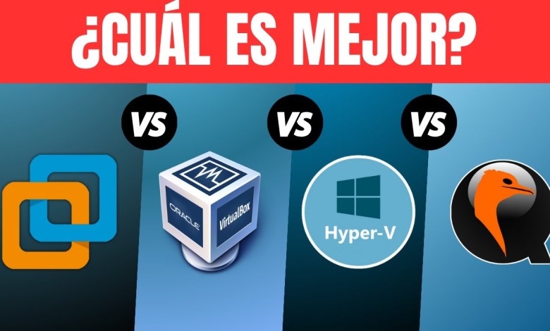 VMware vs Virtualbox vs Hyper-v vs Qemu – ¿CUÁL ES MEJOR? VMware vs Virtualbox vs Hyper-v vs Qemu – ¿CUÁL ES MEJOR?