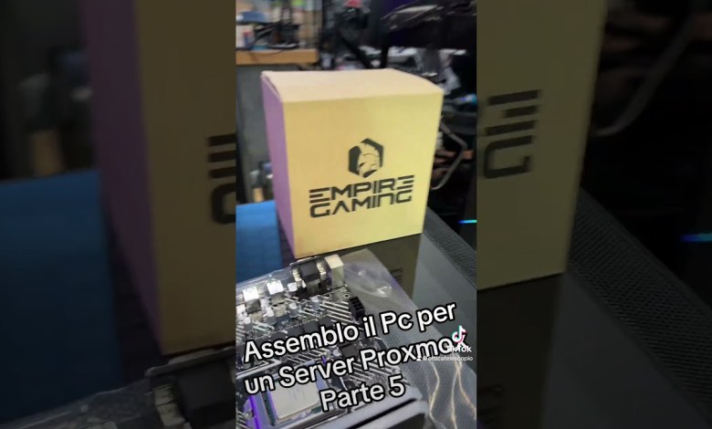 Assemblo il Pc per un Server Proxmox Parte 5 #otticatelescopio #otslab #shorts Assemblo il Pc per un Server Proxmox Parte 5 #otticatelescopio #otslab #shorts