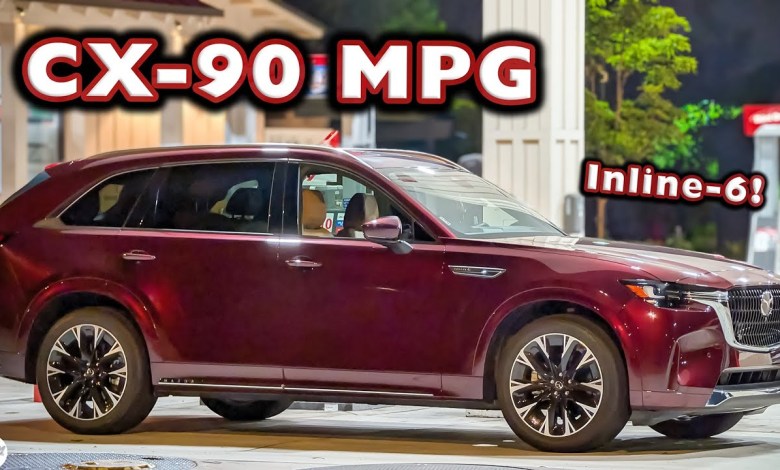 2024 Mazda CX-90 Turbo S – MPG Test | Real-world Highway Fuel Economy & Range Test (Inline-6) 2024 Mazda CX-90 Turbo S – MPG Test | Real-world Highway Fuel Economy & Range Test (Inline-6)