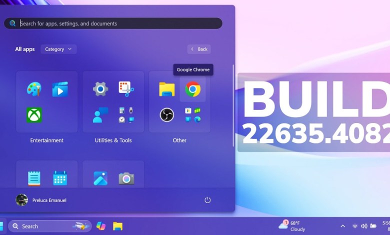 New Windows 11 Build 22635.4082 – New Start Menu UI Updates, New Lock Screen, and Fixes (Beta) New Windows 11 Build 22635.4082 – New Start Menu UI Updates, New Lock Screen, and Fixes (Beta)