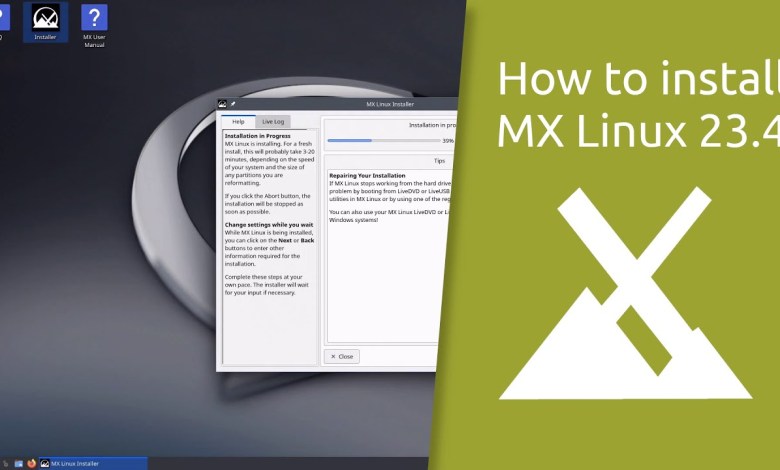 How to install MX Linux 23.4 KDE How to install MX Linux 23.4 KDE
