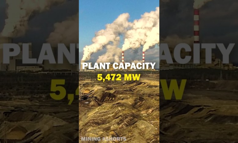 Poland’s Insane Belchatow Coal Mine #coal #mining #openpit Poland’s Insane Belchatow Coal Mine #coal #mining #openpit