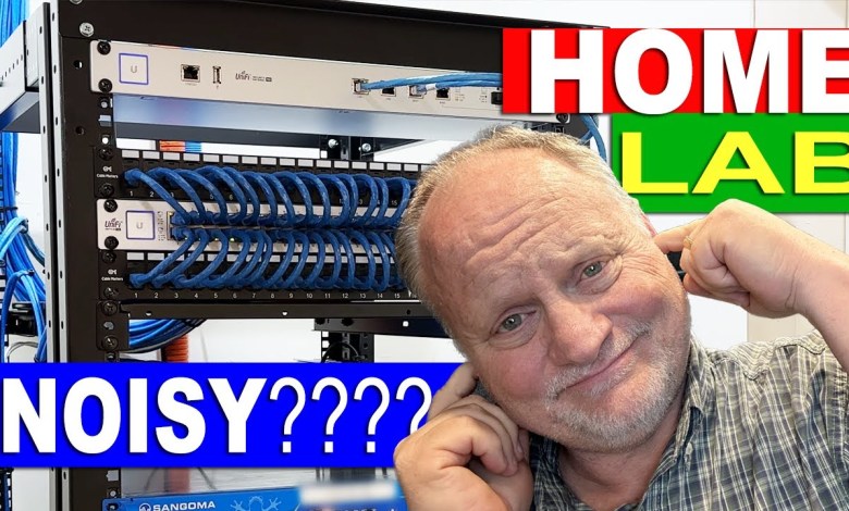 Reduce The Noise In Your Home Lab! Reduce The Noise In Your Home Lab!