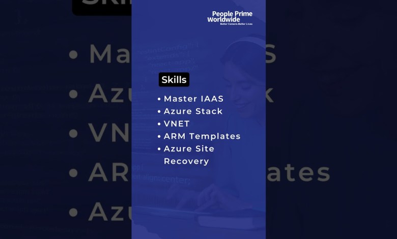 IT Infra Jobs: Azure IaaS Admin Wanted! | People Prime IT Infra Jobs IT Infra Jobs: Azure IaaS Admin Wanted! | People Prime IT Infra Jobs