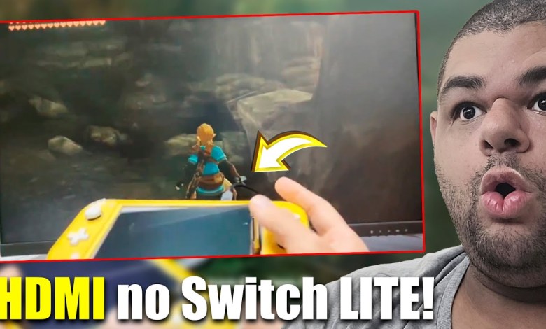 NOVA modificação INSANA para o Nintendo Switch Lite! SUPER5 HDMI NOVA modificação INSANA para o Nintendo Switch Lite! SUPER5 HDMI