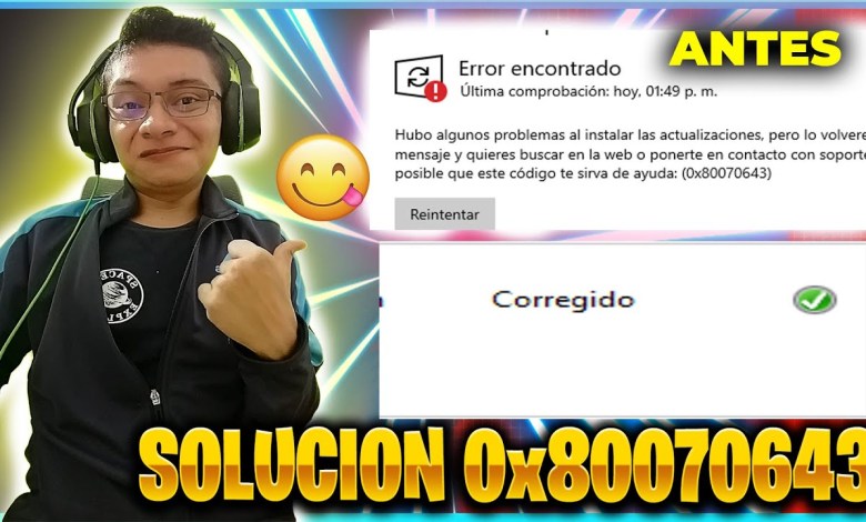 Comó solucionar error KB5034441 de actualización de windows update | ERROR 0x80070643 SOLUCION 2024 Comó solucionar error KB5034441 de actualización de windows update | ERROR 0x80070643 SOLUCION 2024