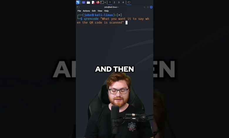 QR Codes on Linux QR Codes on Linux