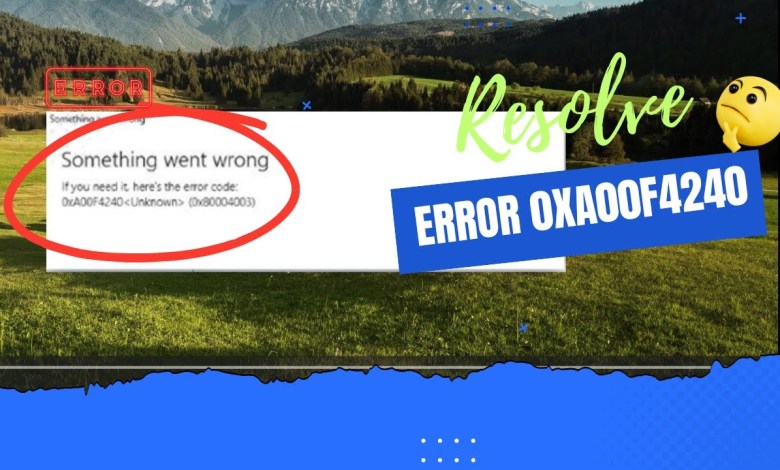 How to Fix Camera App Error 0XA00F4240 Unknown in Windows 11 or Windows 10 How to Fix Camera App Error 0XA00F4240 Unknown in Windows 11 or Windows 10