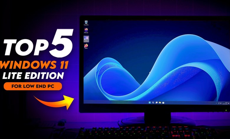 Top 5 Best Windows 11 Custom OS for Low-End PCs and Laptops in 2024 Top 5 Best Windows 11 Custom OS for Low-End PCs and Laptops in 2024