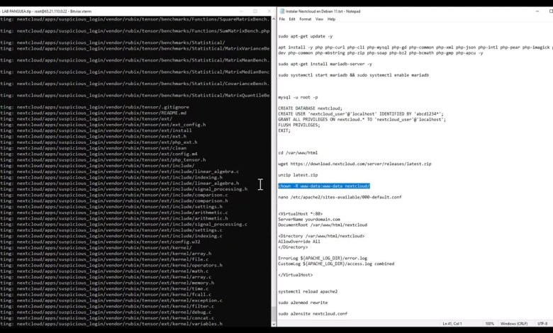 Como instalar nextcloud en Debian Server 11 Como instalar nextcloud en Debian Server 11