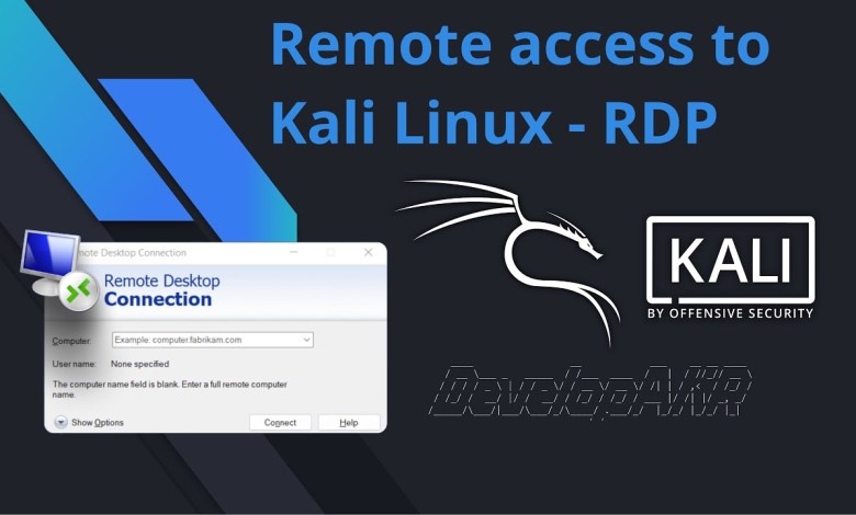 How to Setup Remote Desktop in Kali Linux Using XRDP (Windows Remote Desktop Connection) How to Setup Remote Desktop in Kali Linux Using XRDP (Windows Remote Desktop Connection)
