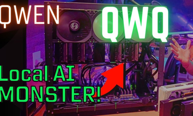 Qwen QwQ 2.5 32B Ollama Local AI Server Benchmarked w/ Cuda vs Apple M4 MLX Qwen QwQ 2.5 32B Ollama Local AI Server Benchmarked w/ Cuda vs Apple M4 MLX