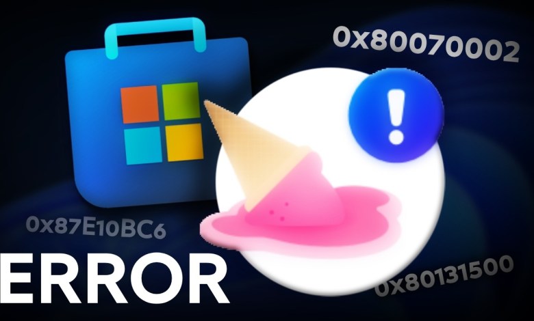 fix microsoft store error | 0x80070002 0x87E10BC6 0x80131500 حل مشاكل خدمات متجر مايكروسوفت fix microsoft store error | 0x80070002 0x87E10BC6 0x80131500 حل مشاكل خدمات متجر مايكروسوفت