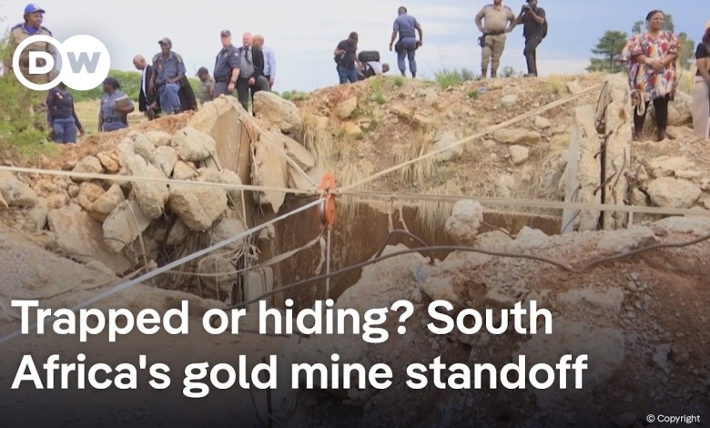 Families urge authorities to rescue illegal gold miners in South Africa | DW News Families urge authorities to rescue illegal gold miners in South Africa | DW News