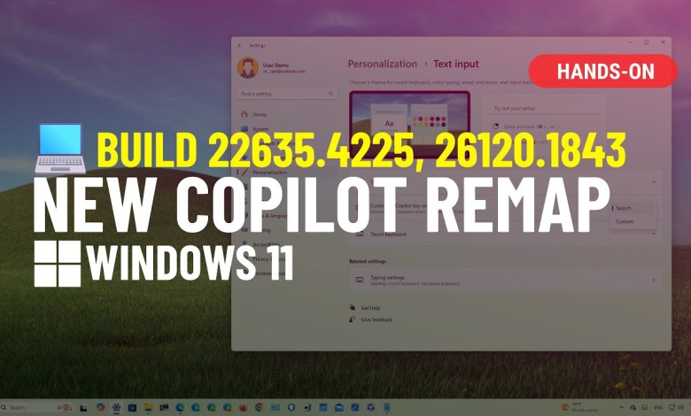 Windows 11 (build 22635.4225): NEW Copilot key remap, Send to My Phone, Start menu tweaks Windows 11 (build 22635.4225): NEW Copilot key remap, Send to My Phone, Start menu tweaks